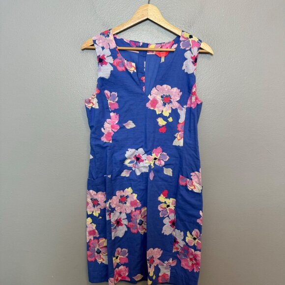 Joules Dresses & Skirts - JOULES elayna linen blend floral shift dress size US 4
